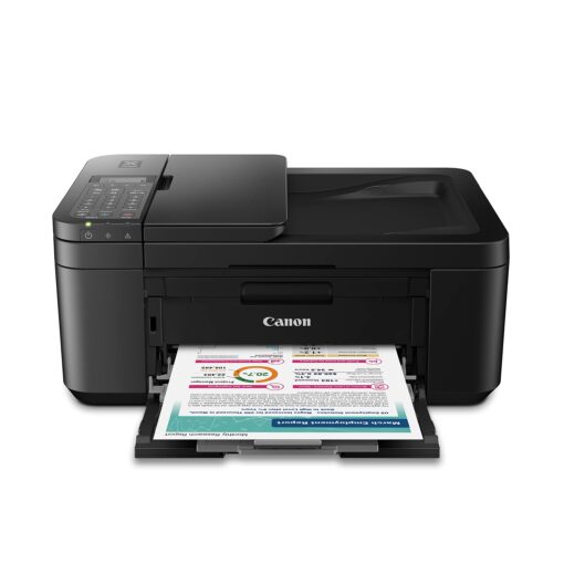 Canon PIXMA TR4720 All-in-One Wireless Printer - Home Use, Auto Document Feeder, Mobile Printing, Built-in Fax - Black & Canon PG-275/CL-276 Multi Pack & PG-275 Black Ink Tank - Image 7