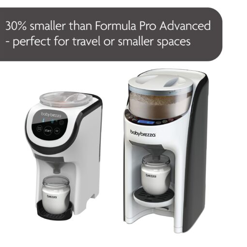 Baby Brezza Formula Pro Mini Baby Formula Mixer Machine Fits Small Spaces and is Portable for Travel– Bottle Makers Makes The Perfect Bottle for Your Infant On The Go, White - Image 10