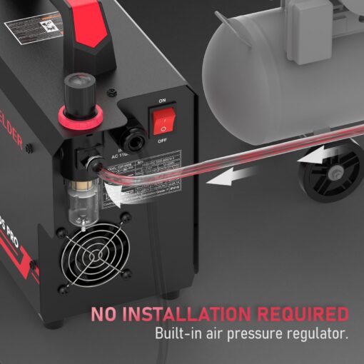 YESWELDER 55 Amp Plasma Cutter Non-High Frequency, Large LED Digital Display Non-Touch Pilot Arc, Digital DC Inverter 110/220V Dual Voltage Plasma Cutting Machine CUT-55DS PRO NEW - Image 5