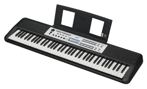 Yamaha YPT-W320 76 Touch Sensitive Key Portable Keyboard for Beginners with Music Rest, Power Adapter - Image 5