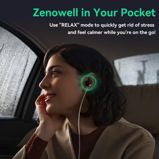 ZENOWELL Auricular Vagus Nerve Stimulator | Sleep Aid Device | Patented Vagus Nerve Wearable Device for Restore Calm, Stress Relief and Recover | Relaxation Device for Long-Term Wellness - Image 4