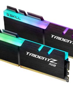G.SKILL Trident Z RGB Series (XMP) DDR4 RAM 64GB (2x32GB) 3200MT/s CL16-18-18-38 1.35V Intel AMD Desktop Computer Memory UDIMM (F4-3200C16D-64GTZR)
