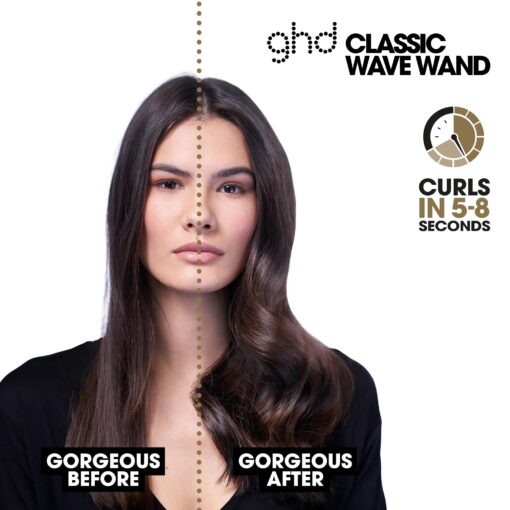 ghd Soft Curl Hair Curling Iron ― 1.25" Hair Curler, Professional Styling Tool with Safer-for-Hair Styling Tool Temperature, Perfect for Longer Hair or Voluminous Styles ― Black - Image 6