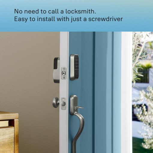 Yale Security Assure Lock 2 Deadbolt, Oil Rubbed Bronze Smart Entry Door Lock with Wi-Fi Connected Keypad for Code Entry Door Lock and Remote Access with Back-Up Key, YRD410-WF1-0BP - Image 3