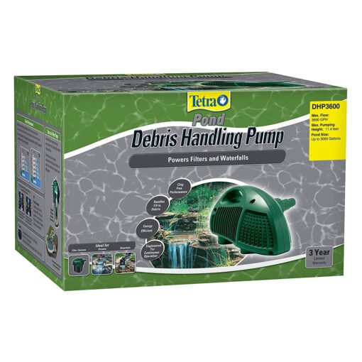 Tetra Pond Debris-Handling Pump, Energy Efficient, UL Listed - Image 3