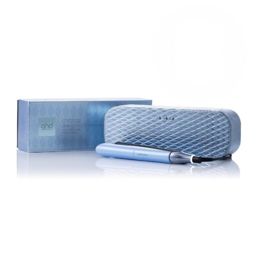 ghd Chronos Styler ―1" Hair Straightener | Holiday Limited Edition ICY Blue | 3X Faster, High-Definition Results That Last 24hrs | 85% More Shine, 2X Less Frizz & No Heat Damage