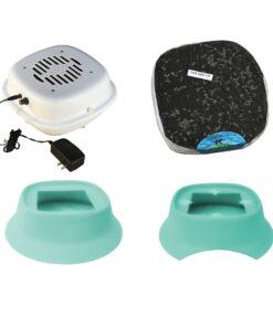 Purrified Air Product Group B - Air Filter Bundle for Pet Owners with Booda Dome Litter Box - Includes Air Purifier, Extra Filter Media Cartridge, Dome Adapter - Quick Odor Elimination - AR Adapter