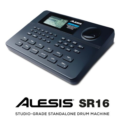 Alesis SR-16 - Studio-Grade Standalone Drum Machine With On-Board Sound Library, Performance Driven I/O and In-Built Effects - Image 2