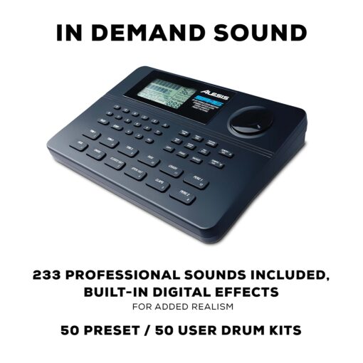 Alesis SR-16 - Studio-Grade Standalone Drum Machine With On-Board Sound Library, Performance Driven I/O and In-Built Effects - Image 5
