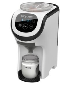Baby Brezza Formula Pro Mini Baby Formula Mixer Machine Fits Small Spaces and is Portable for Travel– Bottle Makers Makes The Perfect Bottle for Your Infant On The Go, White