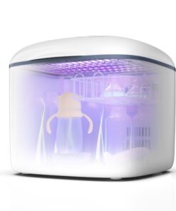 GROWNSY UV Sanitizer and Dryer, 4in1 Cleaner and Sanitizing Machine UV Sanitizer Box Household for Baby Bottles Toys Clothes Baby Stuff, for Family Toothbrush Beauty Tools Phone