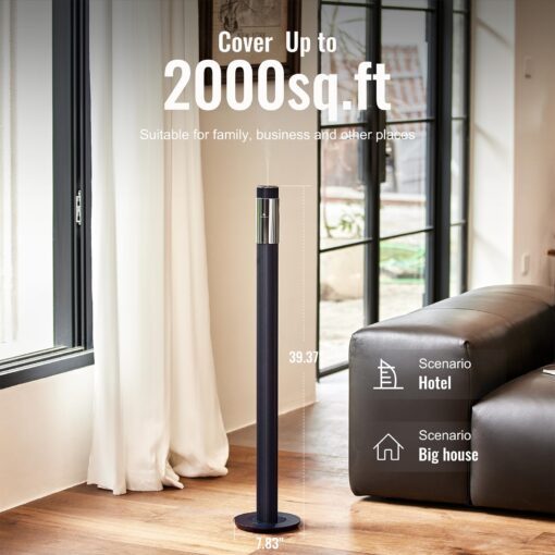 40-inch Large Area Hotel Collection Diffuser, Cordless Rechargeable APP Control Waterless Essential Oil Diffuser，Scent Machine for Home,2000Sq.Ft Coverage, for Home, Hotel,Office,Spa,Deep Blue - Image 5