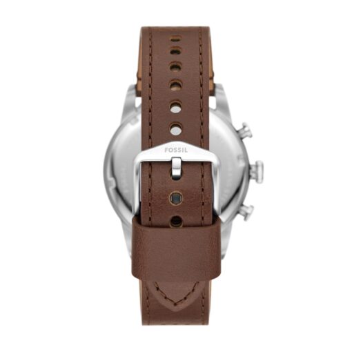 Fossil Men's Sport Tourer Quartz Stainless Steel Chronograph Watch, Color: Brown Leather (Model: FS6042) - Image 7