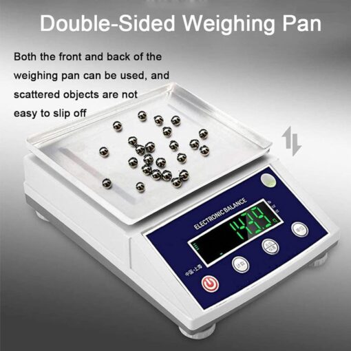 ZOCWJK High Precision Lab Scale, 1000g/0.01g Precision Analytical Electronic Balance, Laboratory Weighing Balance Jewelry Scales Kitchen Precision Weighing Electronic Scale( - Image 2