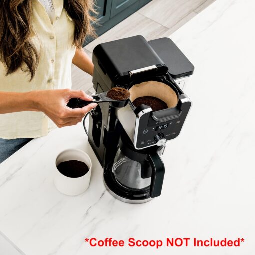 Ninja CFP451CO DualBrew System 14-Cup Coffee Maker, Single-Serve Pods & Grounds, 4 Brew Styles, Built-In Fold Away Frother, 70-oz. Water Reservoir & Carafe, Black (Renewed) - Image 6
