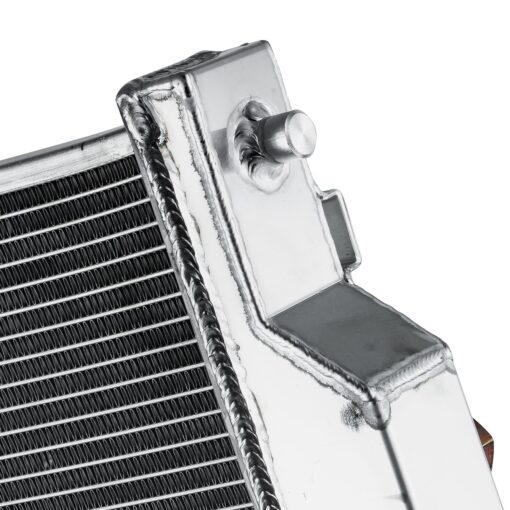 6.0 Powerstroke Radiator Compatible with 2003-2007 Ford Excrusion F250 F350 F450 Diesel Super Duty V8, Ford F250 Radiator, Ford F350 Radiator, 1 Row Full Performance Aluminium Radiator - Image 4