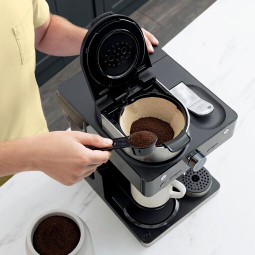 Ninja CFN602 Espresso & Coffee Barista System with Ristretto Function, Single-Serve Coffee, Compatible with Nespresso Capsule, 12-Cup Carafe, Built-in Frother, Cappuccino & Latte Maker (Renewed) - Image 8