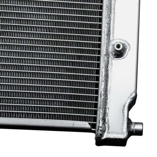 6.0 Powerstroke Radiator Compatible with 2003-2007 Ford Excrusion F250 F350 F450 Diesel Super Duty V8, Ford F250 Radiator, Ford F350 Radiator, 1 Row Full Performance Aluminium Radiator - Image 2