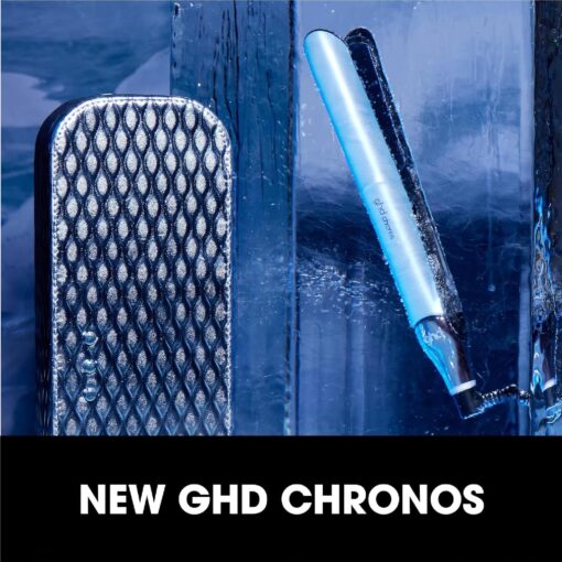 ghd Chronos Styler ―1" Hair Straightener | Holiday Limited Edition ICY Blue | 3X Faster, High-Definition Results That Last 24hrs | 85% More Shine, 2X Less Frizz & No Heat Damage - Image 5