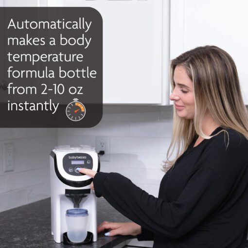 Baby Brezza Formula Pro Mini Baby Formula Mixer Machine Fits Small Spaces and is Portable for Travel– Bottle Makers Makes The Perfect Bottle for Your Infant On The Go, White - Image 9