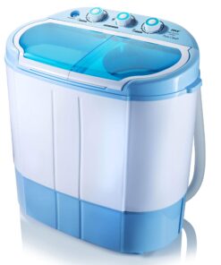 Pyle Portable 2-in-1 Washing Machine&Spin-Dryer-Convenient Top-Loading Easy Access,Energy&Water Efficient Design,Ideal for Smaller Loads-No Special Parts or Plumbing Required-2 FT Drainage Hose