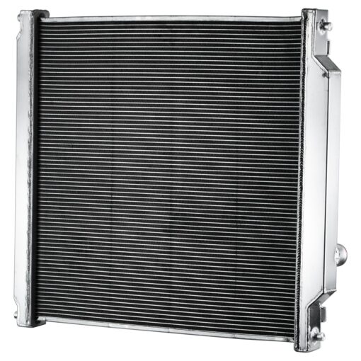 6.0 Powerstroke Radiator Compatible with 2003-2007 Ford Excrusion F250 F350 F450 Diesel Super Duty V8, Ford F250 Radiator, Ford F350 Radiator, 1 Row Full Performance Aluminium Radiator - Image 7