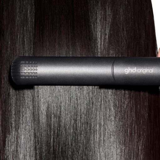 ghd Original Styler ― 1" Flat Iron Hair Straightener, Optimum Styling Temperature for Professional Salon Quality Results, No Extreme-Heat Styling Damage, Ceramic Heat Technology ― Black - Image 3
