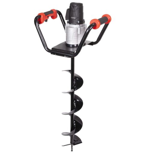 XtremepowerUS 1500W Electric Post Hole Digger Earth Auger Dig Hole Fence Post Hole Digging, Tree Planting with 6" Digging Auger Bit Set, 3/4" Shaft - Image 7
