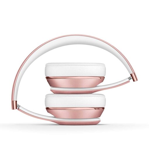 Beats Solo3 Wireless On-Ear Headphones - Apple W1 Headphone Chip, Class 1 Bluetooth, 40 Hours of Listening Time, Built-in Microphone - Rose Gold - Image 7