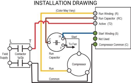 AIRGO AC Soft Starter. Proprietary Reverse Motor Protection for utility and/or generator power, Easy DIY Install - wire kit included, Install inside AC with Smallest Soft Start available. (08-16A) - Image 2