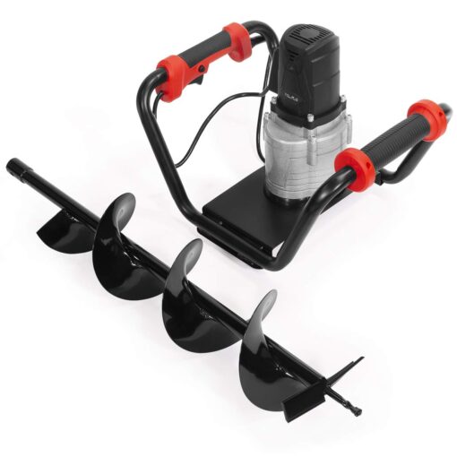 XtremepowerUS 1500W Electric Post Hole Digger Earth Auger Dig Hole Fence Post Hole Digging, Tree Planting with 6" Digging Auger Bit Set, 3/4" Shaft - Image 3