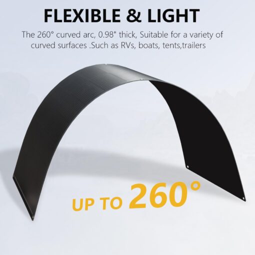 XINPUGUANG Flexible Solar Panel 300W 12V /24V System kit,100W Monocrystalline Module,30A Charge Controller,Extension Cable, Charge for Boat, RV, Cabin, Camper,12v Battery (300W Solar Panel kit) - Image 6