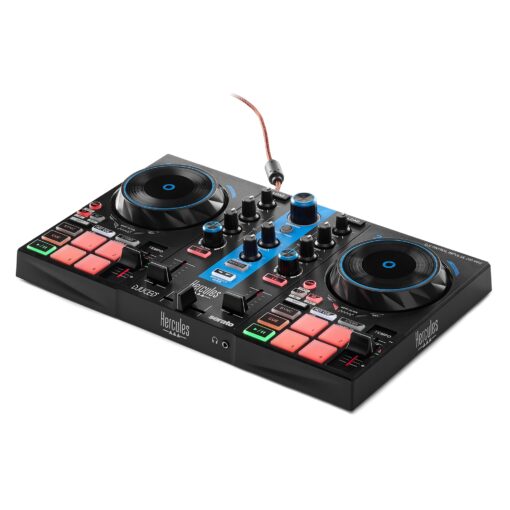 Hercules DJControl Inpulse 200 MK2 Arctic Blue Edition - Ideal DJ Controller for Learning to Mix - Software and Tutorials Included - Image 6