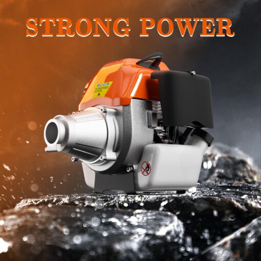 48CC Gas Powered Pole Saws,2-Stroke Gas Pole Saws for Tree Trimming with11.5in Cutting Bar, with Extendable Pole to Height Reachable 16 FT Chainsaw Tree Trimmer - Image 5