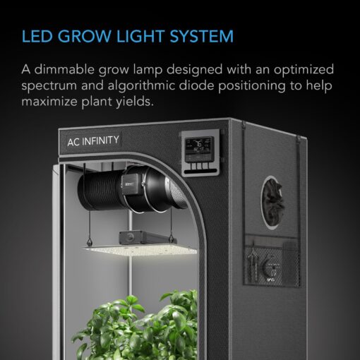 AC Infinity IONBOARD S33, LED Grow Light Board with Samsung LM301H Diodes, Deeper Penetration Full Spectrum Lighting, for Veg Bloom Indoor Plants in Grow Tents Greenhouses (3x3) - Image 7