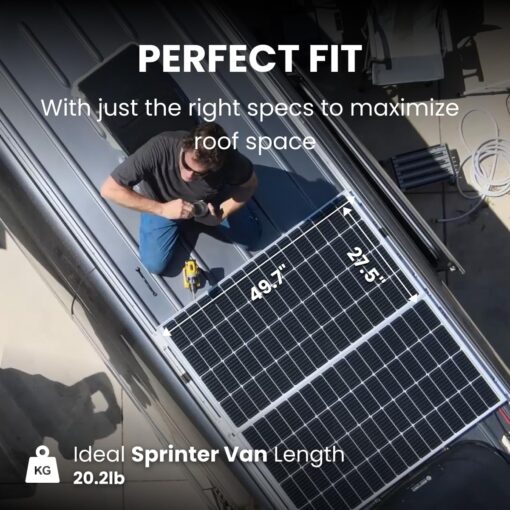 ACOPOWER Solar Panel 175Watt 12 Volt,Monocrystalline High-Efficiency 175 Watt PV Module Power Charger for RV Caravan Marine Camper Rooftop Farm Battery and Other Off-Grid Applications - Image 9
