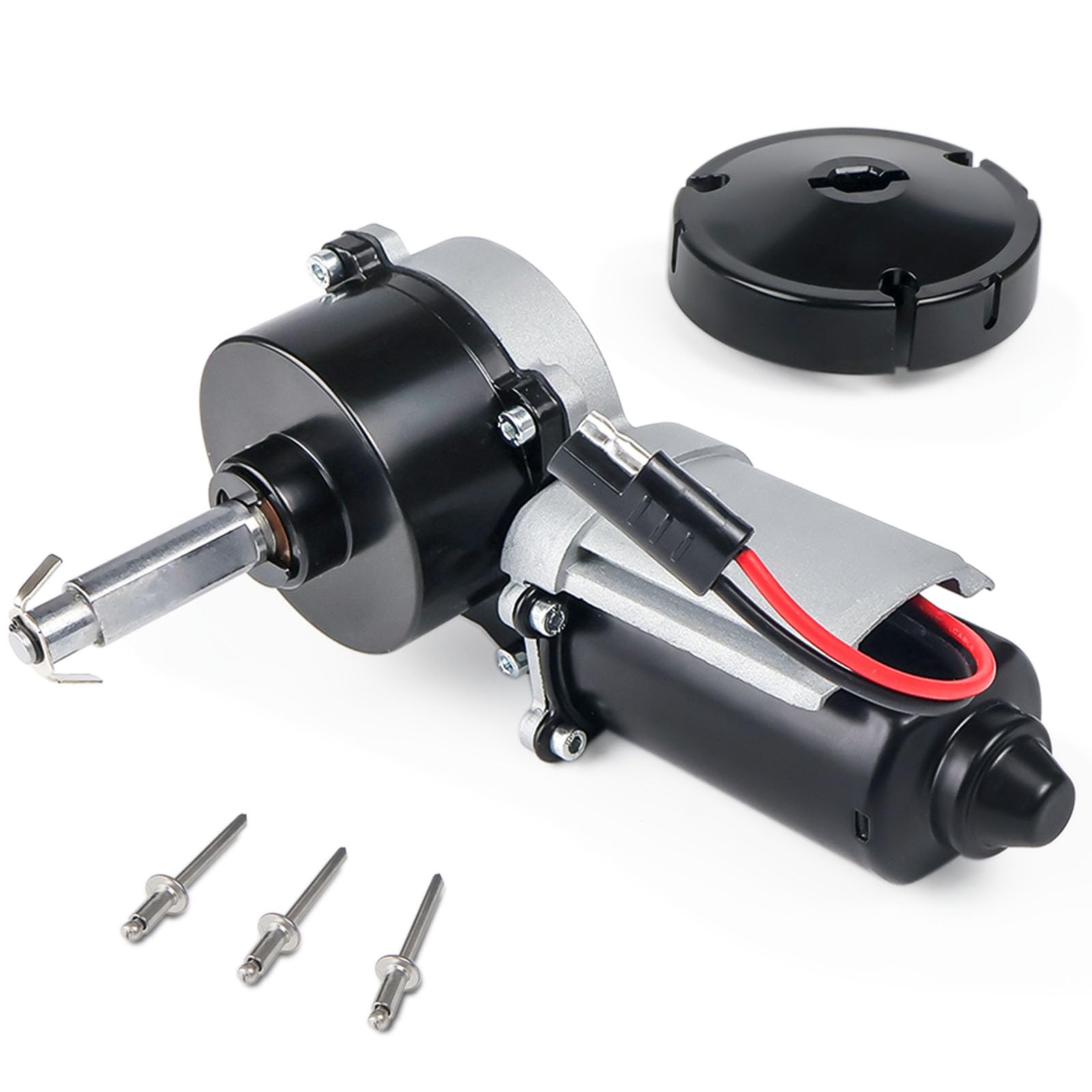3317084.000U RV Awning Motor Drive Repair Kit Fit for Dometic 9200 Series Power Awnings, Torsion Assembly Rh Connector Motor, Replace# 3316605.001, 3316605.017, Black
