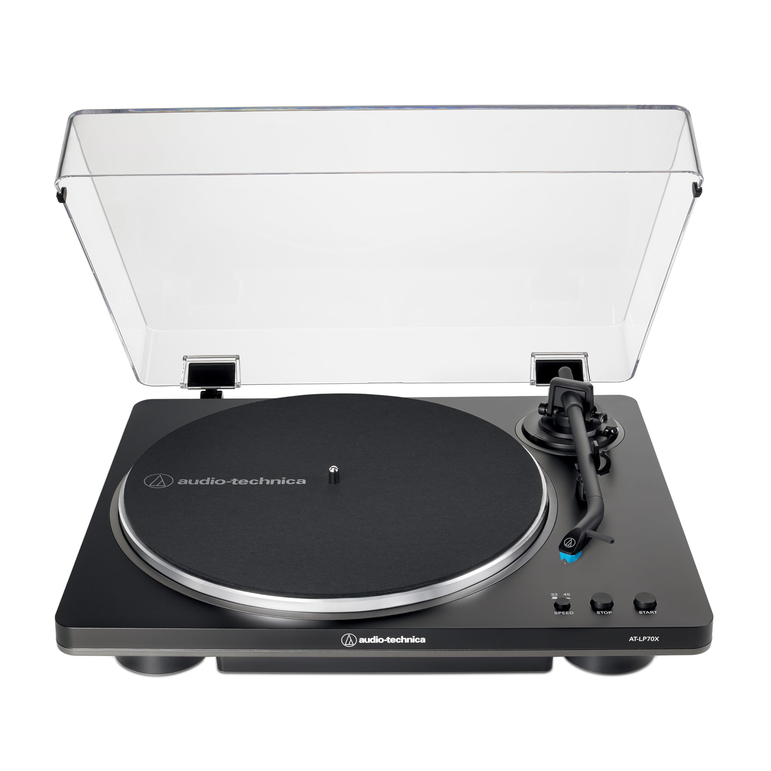 Audio-Technica AT-LP70X-BG Automatic Turntable, Black/Grey