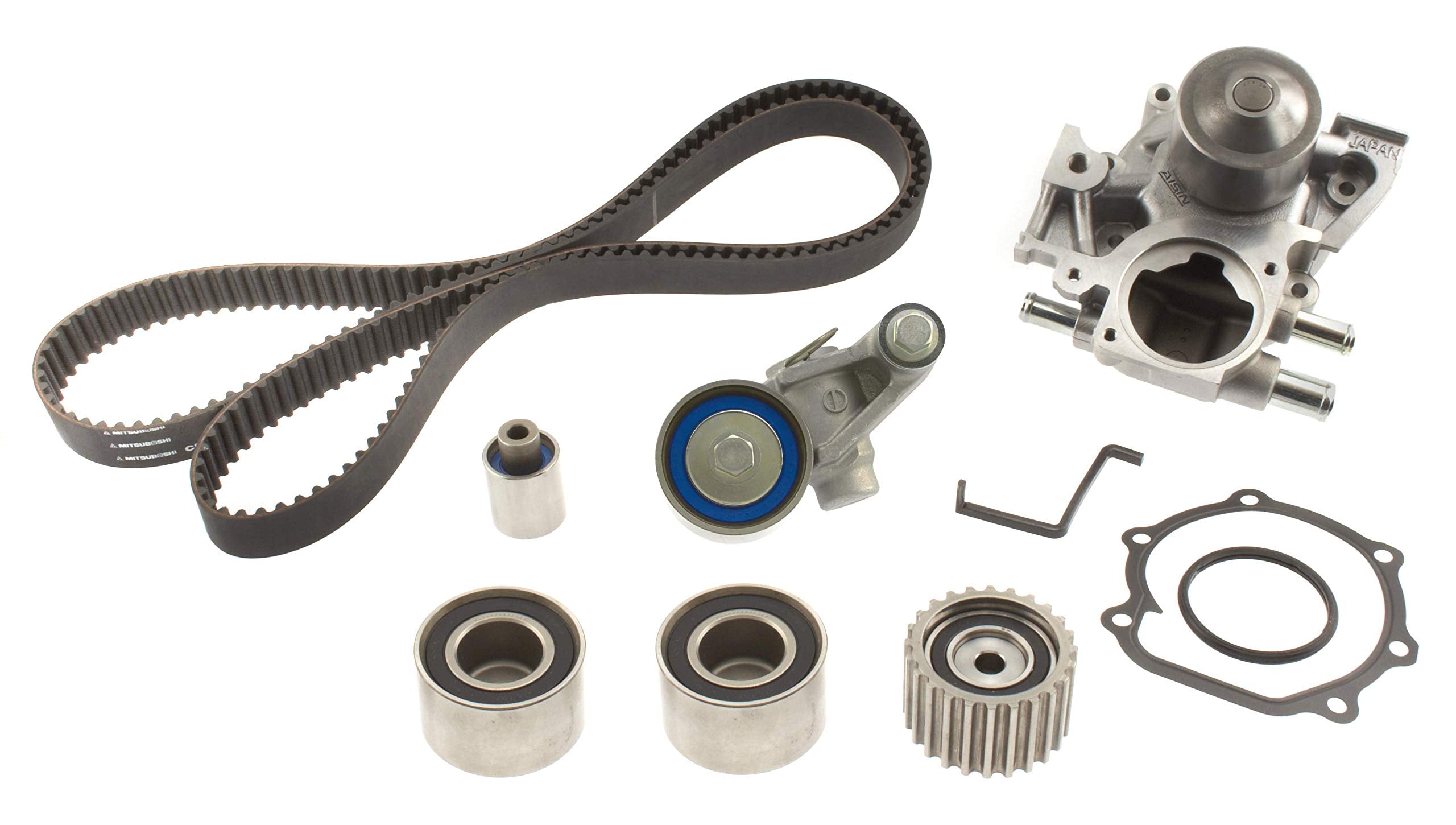 AISIN TKF-004 Engine Timing Belt Kit with Water Pump - Compatible with Select Saab 9-2X Subaru Baja, Forester, Impreza, Legacy, Outback