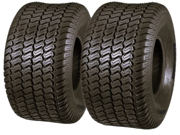 2 NEW HORSESHOE 20x8.00-8 6Ply Turf Trac Pattern for Ridding Lawn Mower Garden Tractor Tires Tubeless 20x8-8 20x8x8 T198 208008