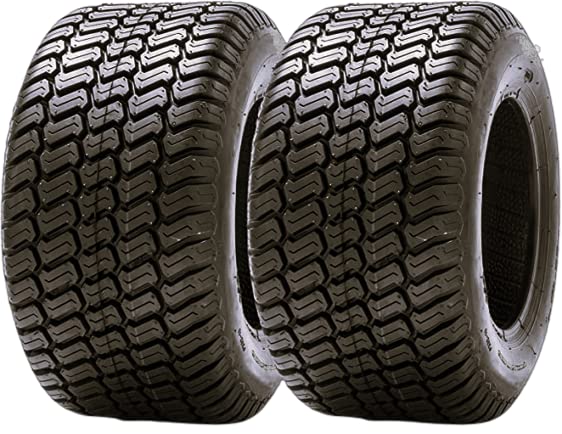 2 New HORSESHOE 23x9.50-12 6Ply Turf Trac Pattern for Garden Tractor Ridding Lawn Mower Tires Tubeless 23x9.5-12 T198 2395012