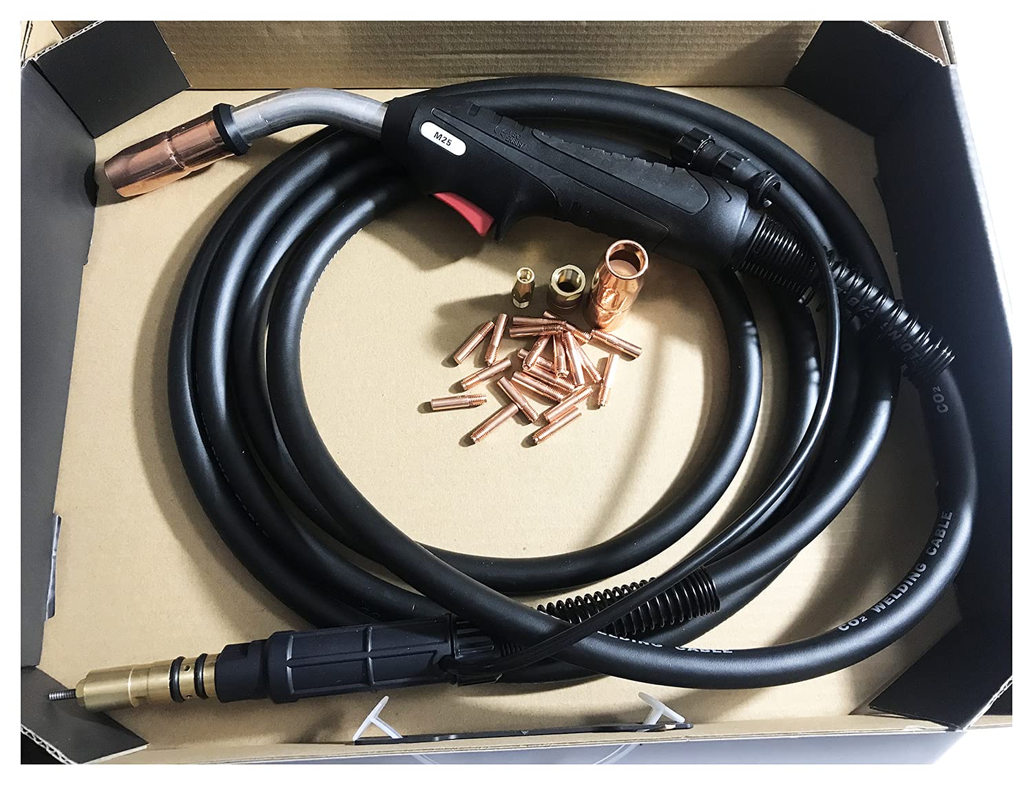 250A Mig Welding Gun 20ft 169597 fits Miller M25 M-25 Millermatic 200, 210, 212, 250, 250X, 251, 252, and Vintage (Mig Gun with .035 Kit)