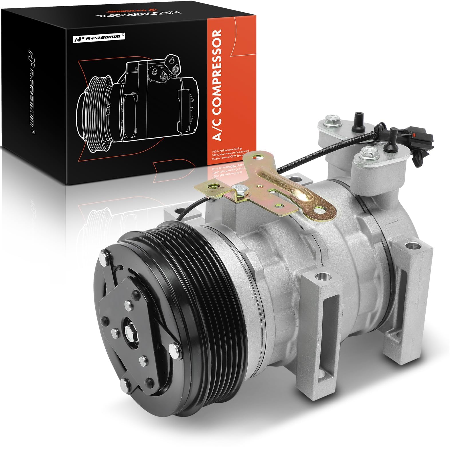 A-Premium Air Conditioner AC Compressor with Clutch Compatible with Subaru Forester 2.5L 2011-2013