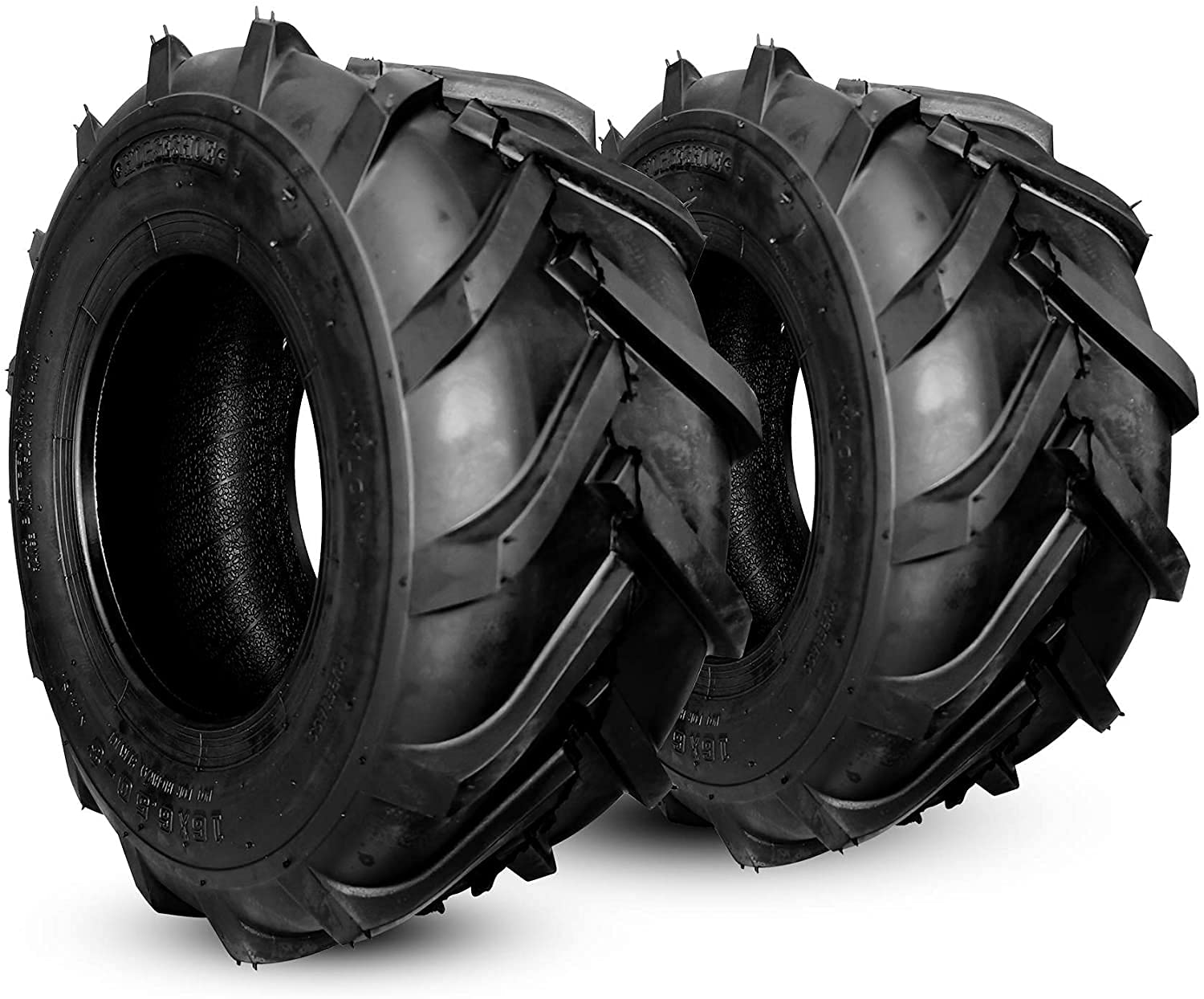 2 NEW HORSESHOE 23x10.50-12 10Ply LRE Ditch Tiller Trencher AG Farm Garden Tractor Lawn Riding Super Duty Lug Tires Tubeless 23x10.5-12 ATV1 T148